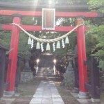 久留里神社の御神水でお水取り（千葉県）