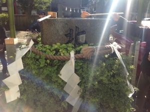 都内の貴重なお水取り神社