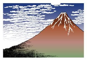 北口本宮冨士浅間神社でお水取り（山梨県）